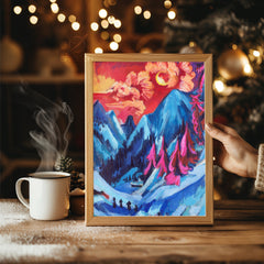 Ice Crystal Formation Poster Tablosu