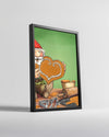 Icicle Ornament Art Poster Tablosu