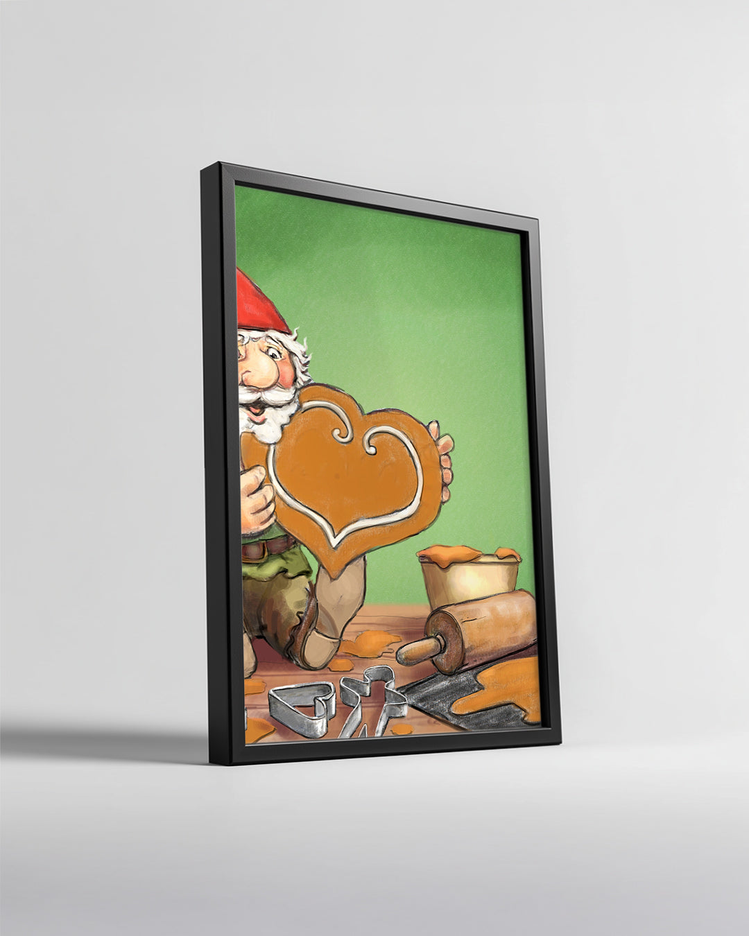 Icicle Ornament Art Poster Tablosu