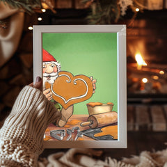 Icicle Ornament Art Poster Tablosu