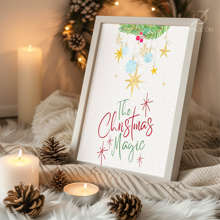 Icy Mountain Vista Poster Tablosu