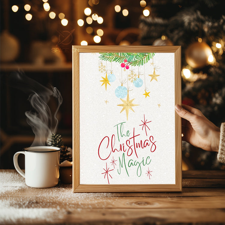 Icy Mountain Vista Poster Tablosu