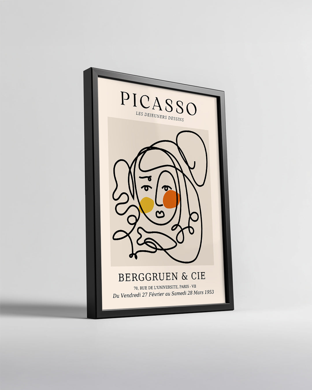 İlkbahar - Pablo Picasso - 1953 Poster Tablosu