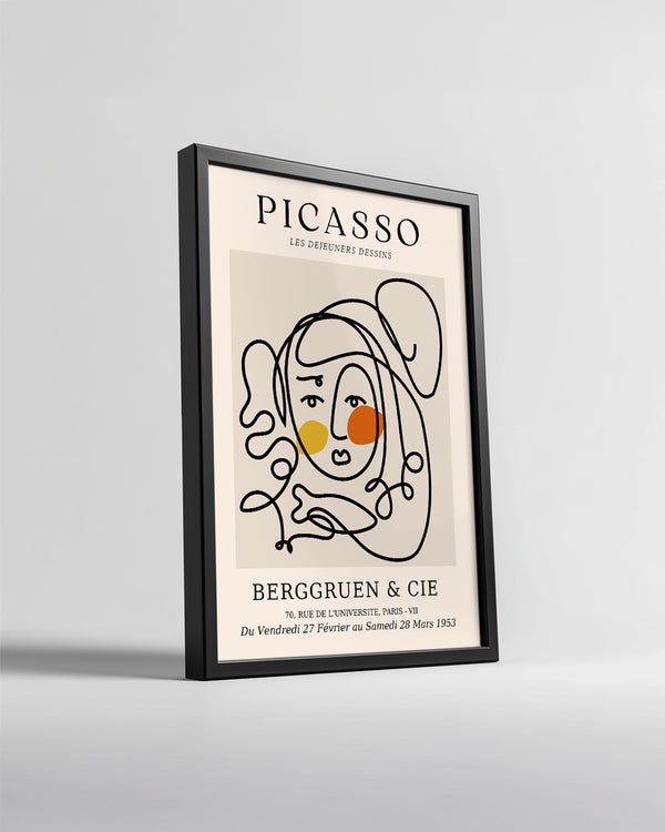 İlkbahar - Pablo Picasso - 1953 Poster Tablosu