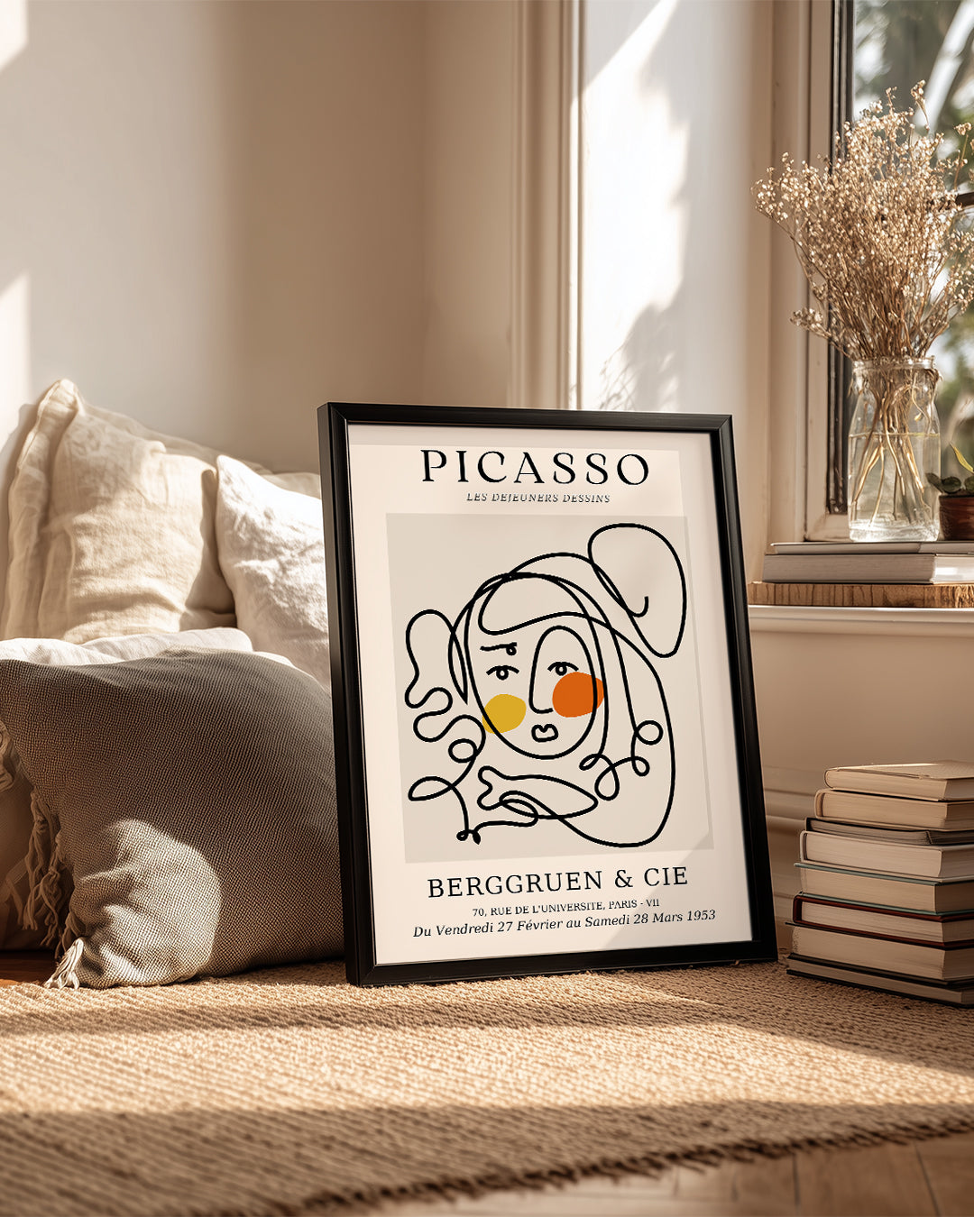 İlkbahar - Pablo Picasso - 1953 Poster Tablosu
