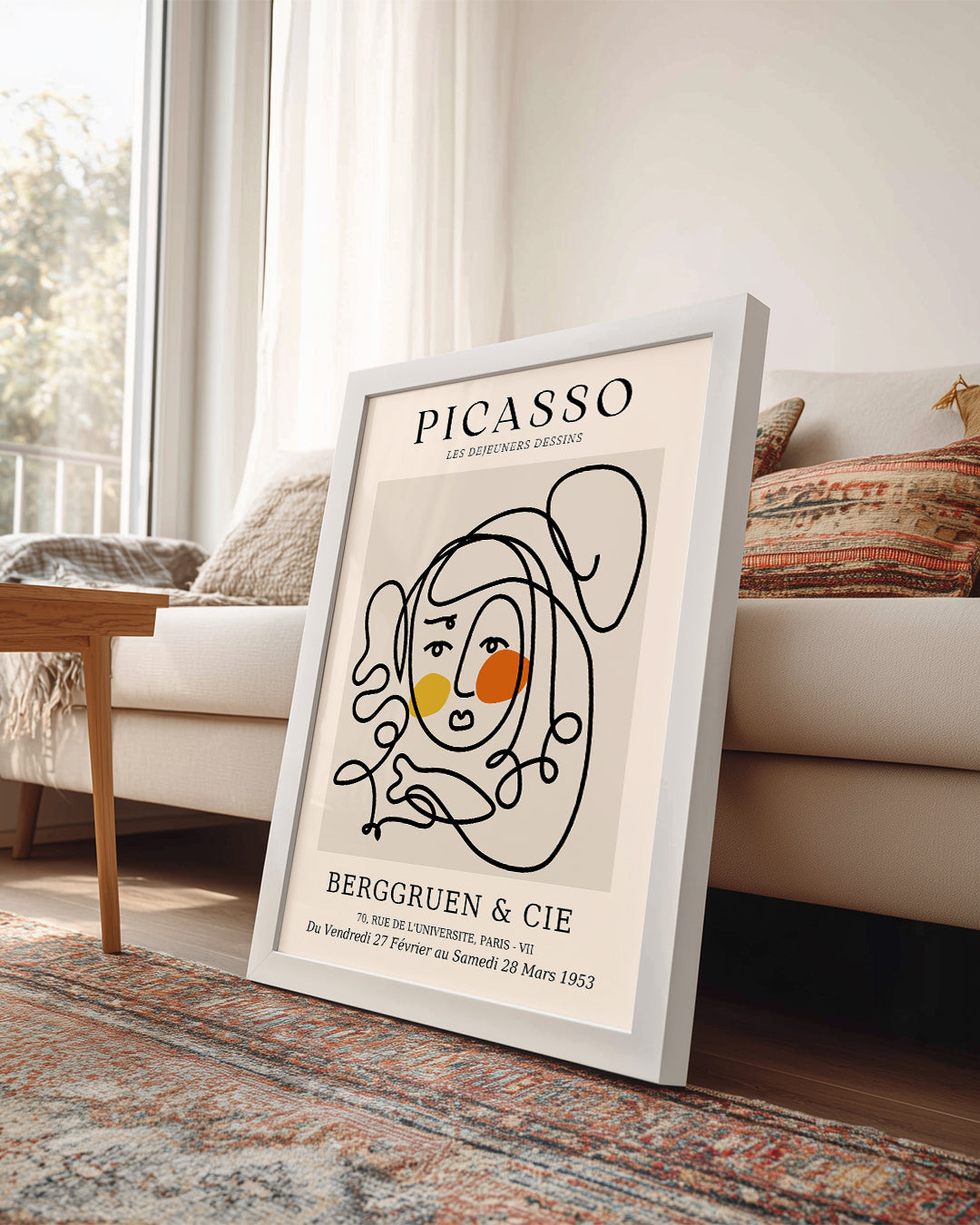 İlkbahar - Pablo Picasso - 1953 Poster Tablosu