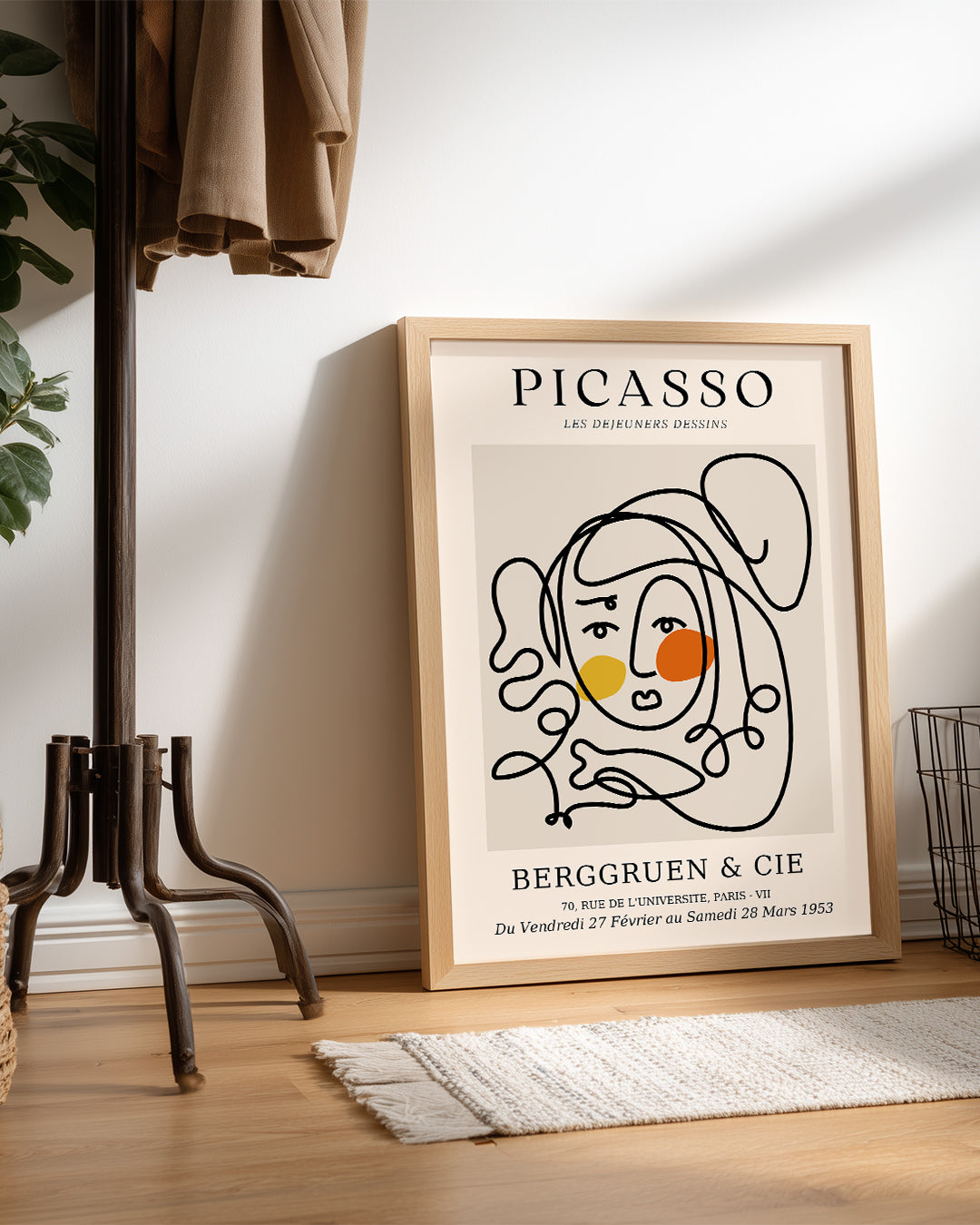 İlkbahar - Pablo Picasso - 1953 Poster Tablosu