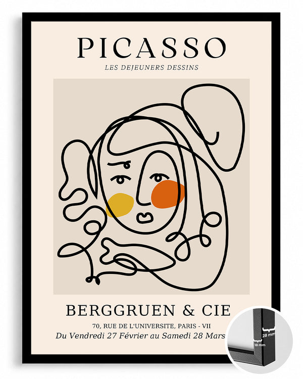İlkbahar - Pablo Picasso - 1953 Poster Tablosu