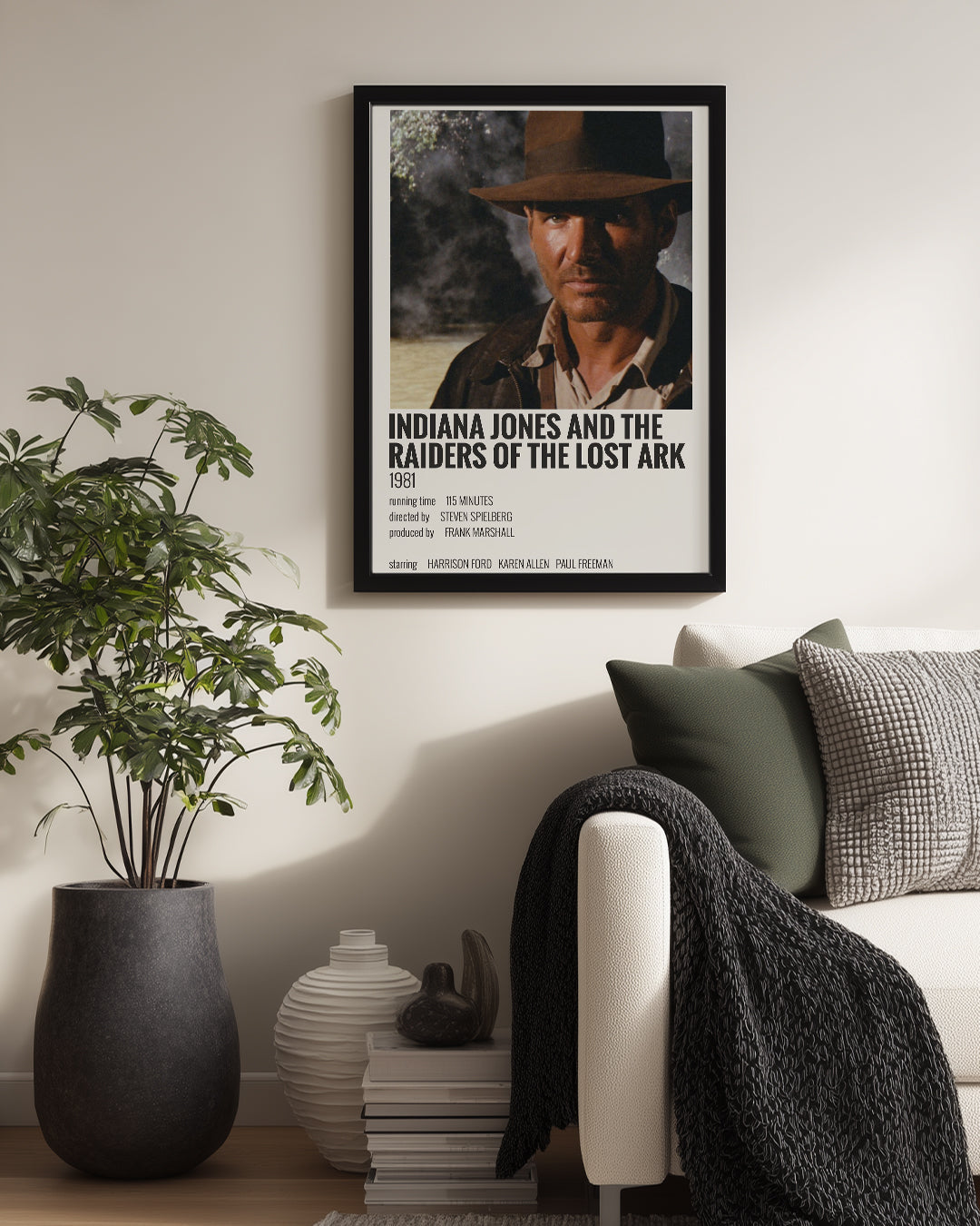 Indiana Jones And The Raiders Of The Lost Ark Poster Tablosu