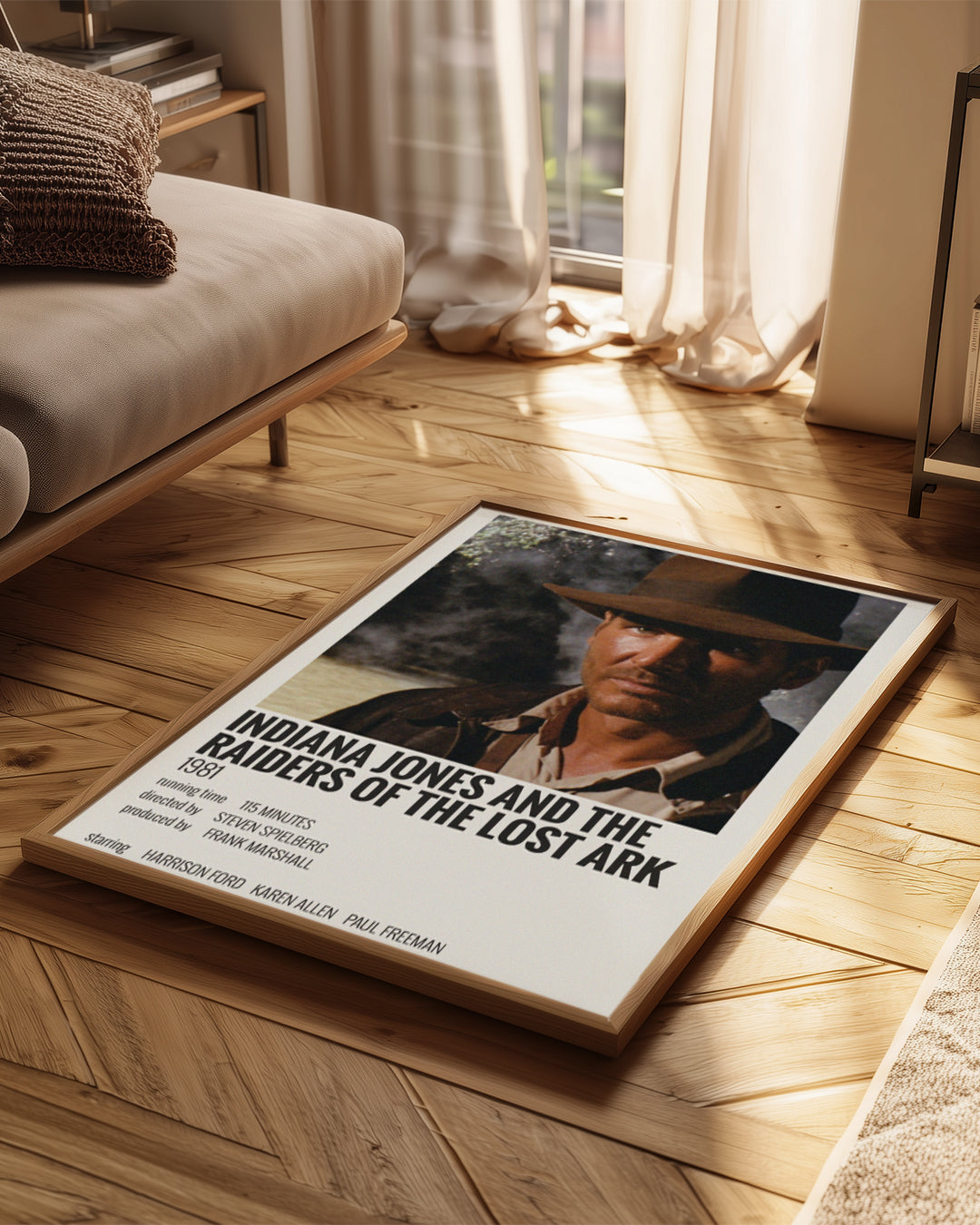 Indiana Jones And The Raiders Of The Lost Ark Poster Tablosu