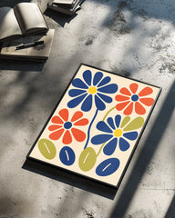 Indigo Fields Poster Tablosu