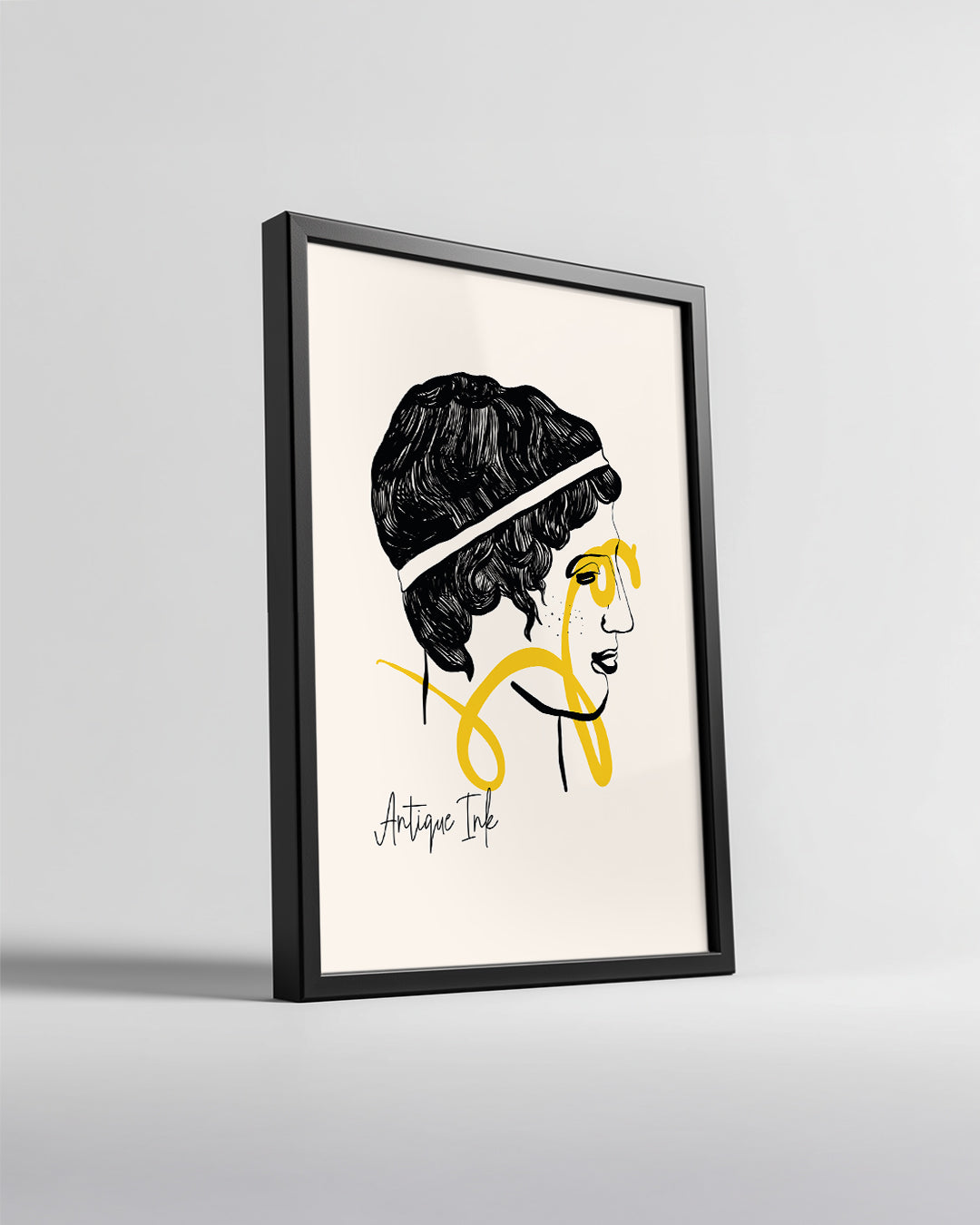 Ink Line Poster Tablosu