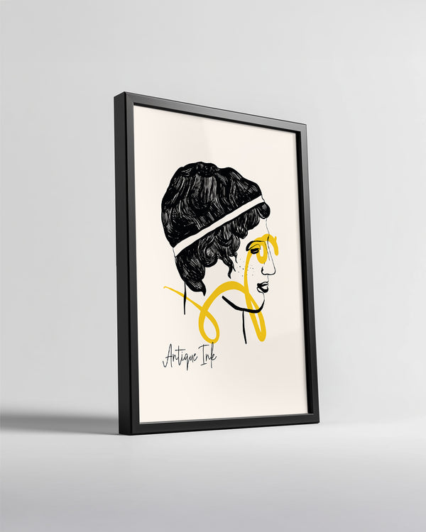Ink Line Poster Tablosu