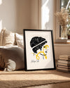 Ink Line Poster Tablosu