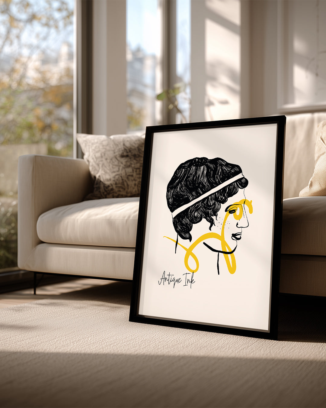 Ink Line Poster Tablosu