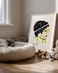 Ink Line Poster Tablosu