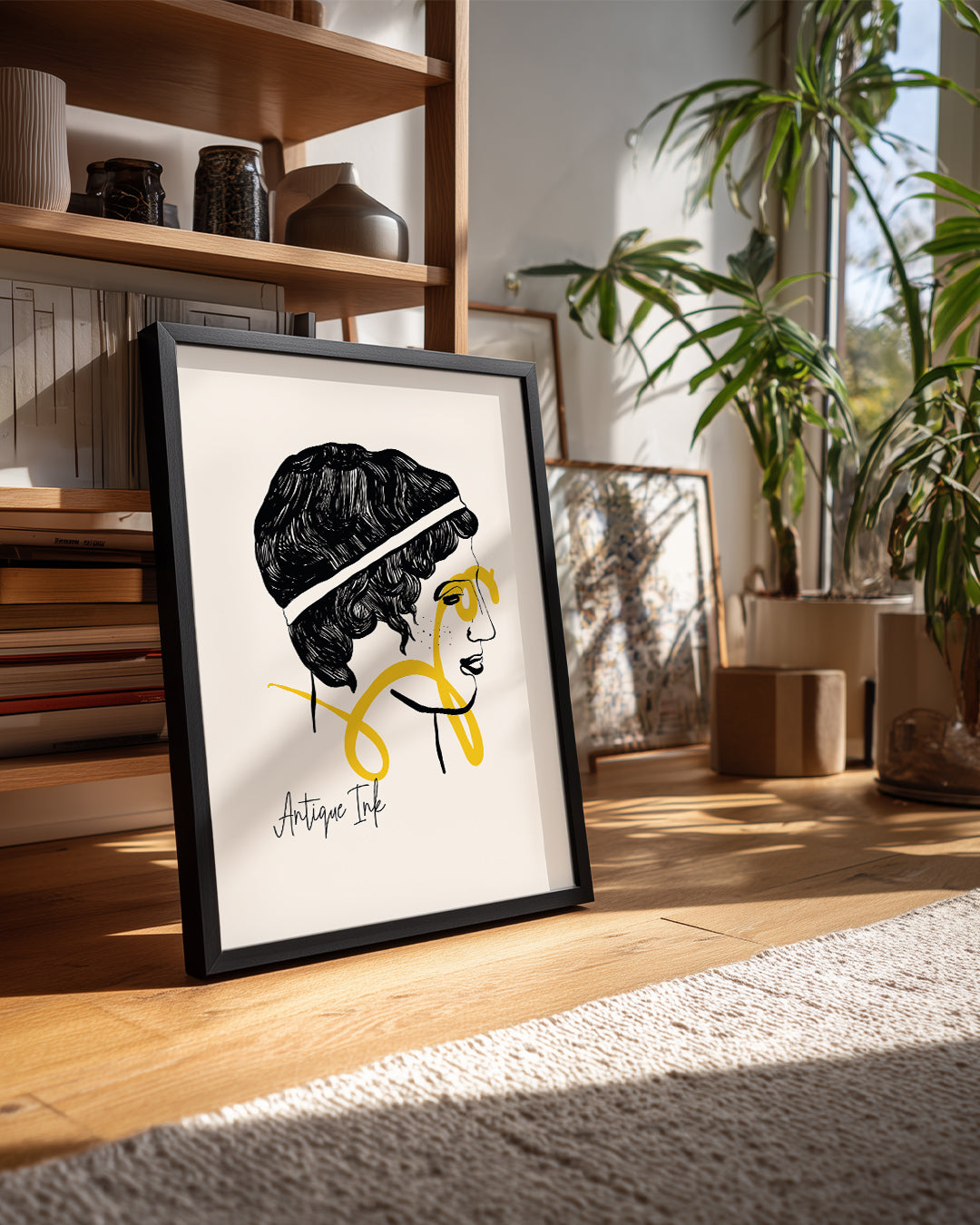 Ink Line Poster Tablosu