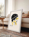 Ink Line Poster Tablosu
