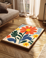 Intense Floral Poster Tablosu