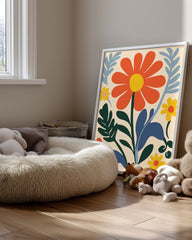 Intense Floral Poster Tablosu