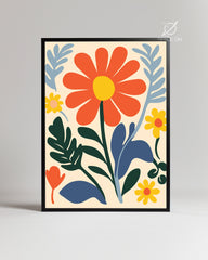 Intense Floral Poster Tablosu
