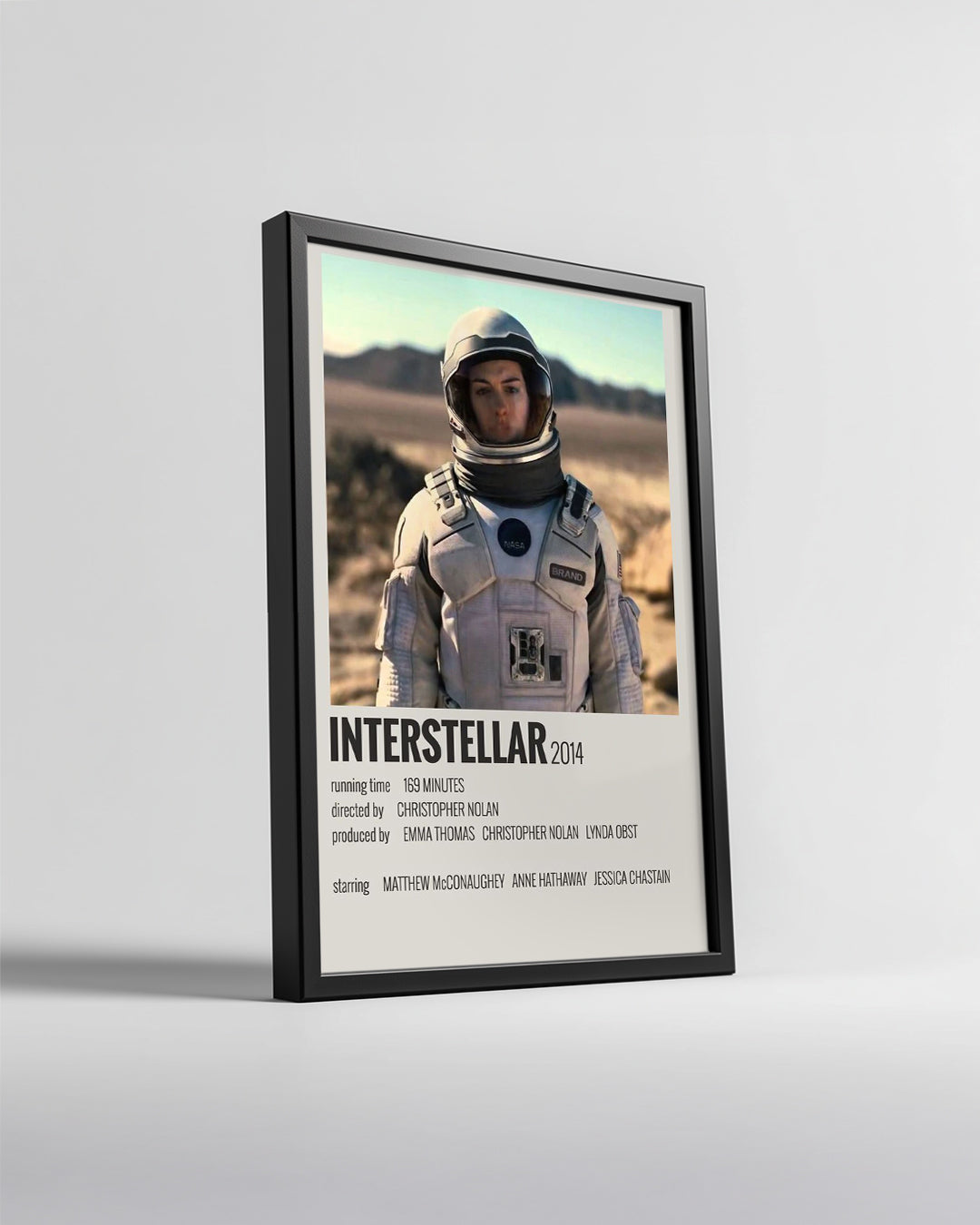 Interstellar Poster Tablosu