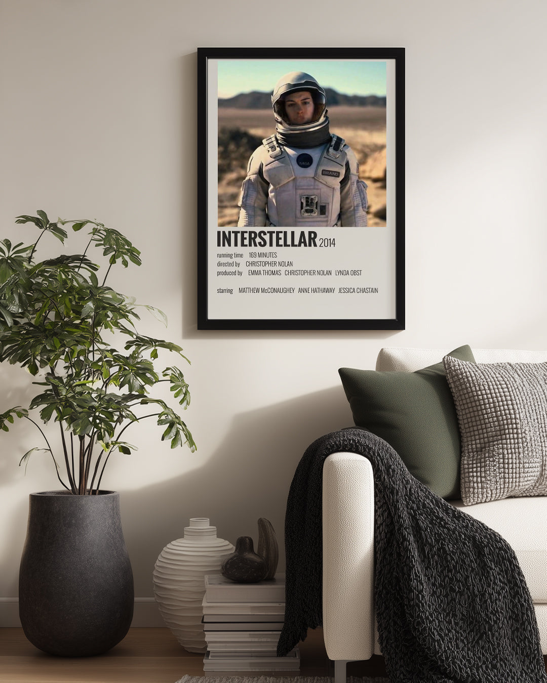 Interstellar Poster Tablosu