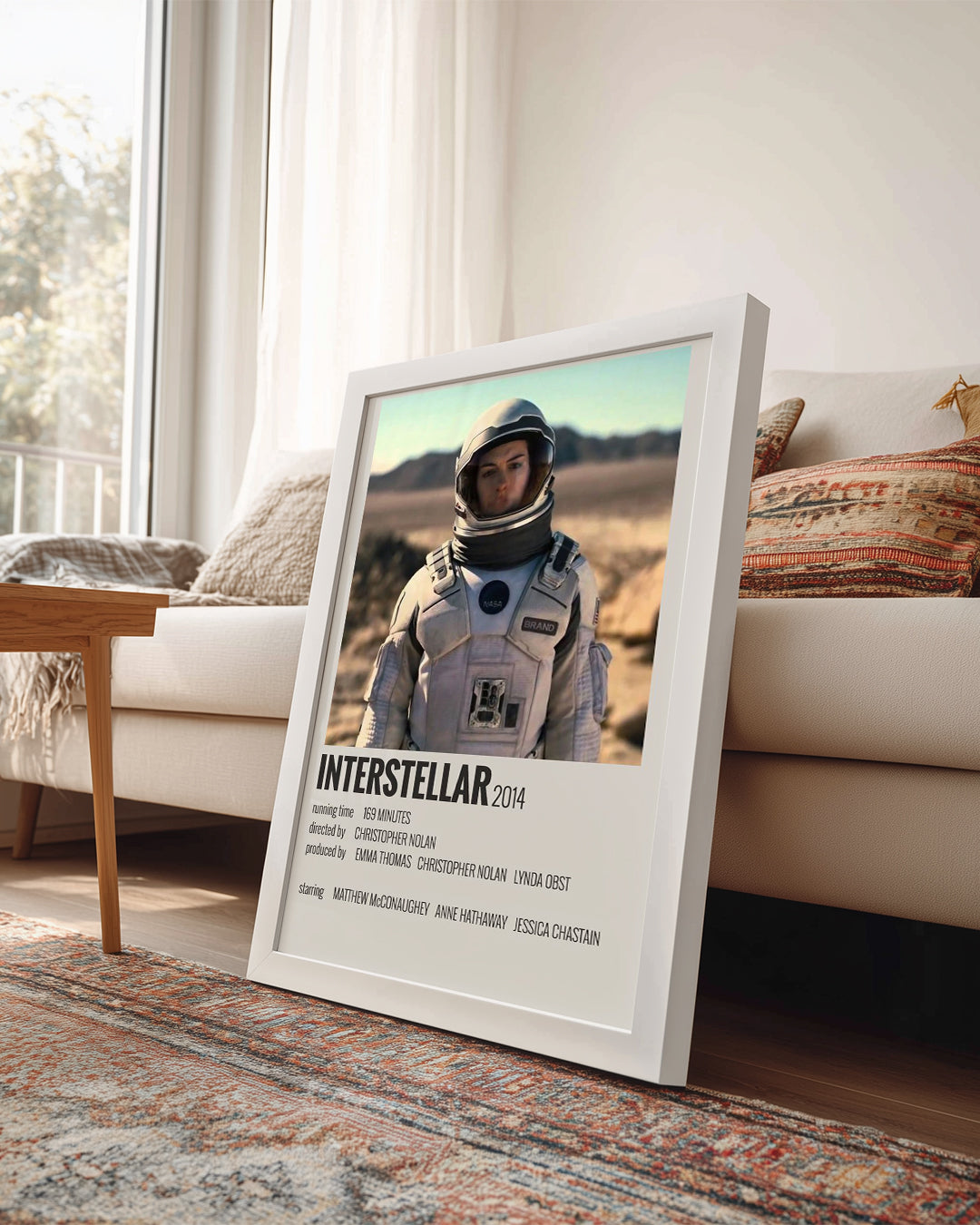 Interstellar Poster Tablosu