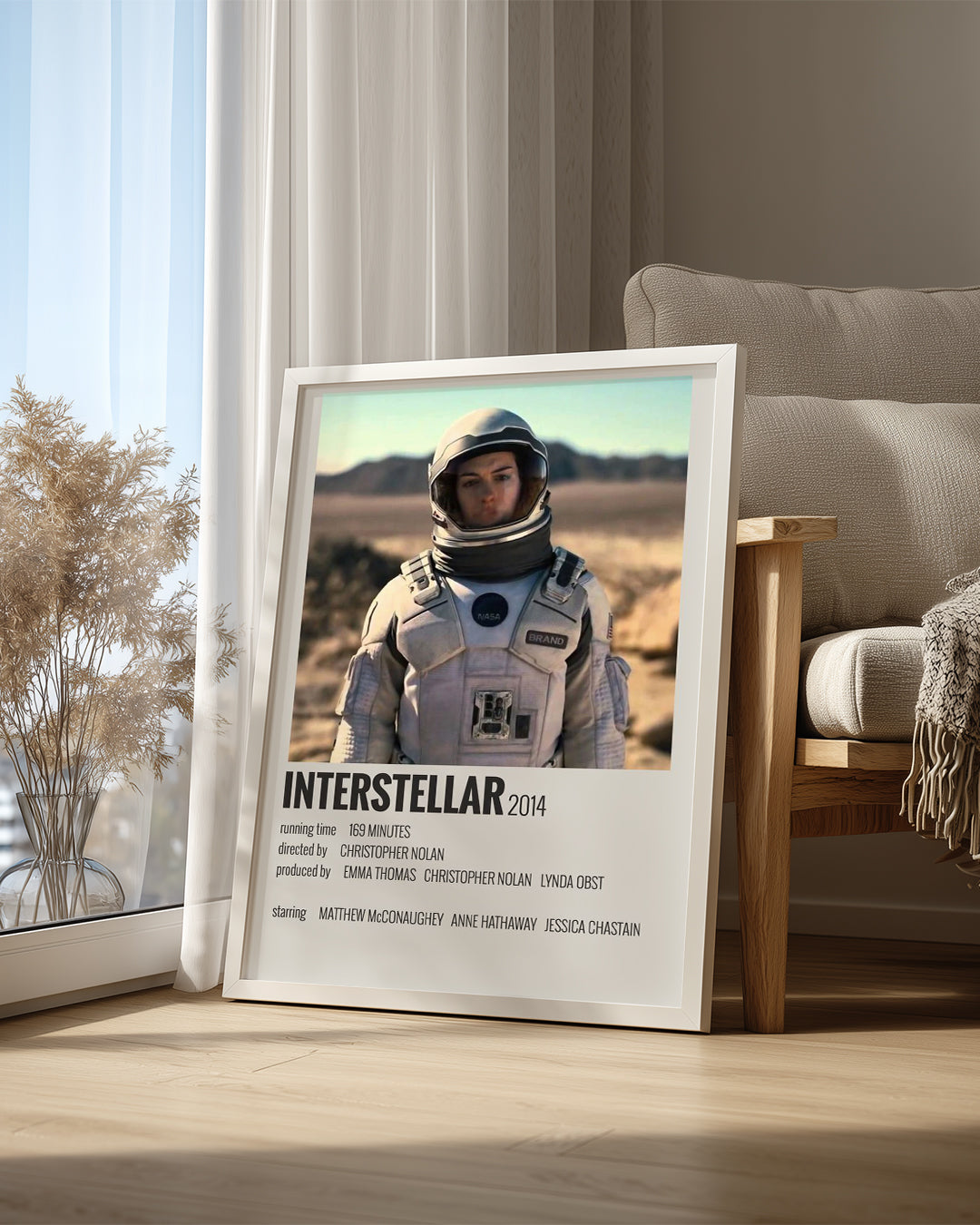 Interstellar Poster Tablosu