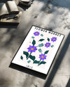 Iris Pourpre Poster Tablosu