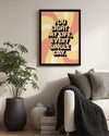 Işık Veren Yazı - Her Günü Aydınlatan Mesaj Poster Tablosu