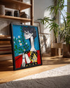 İspanyol Kadın - Pablo Picasso - 1901 Poster Tablosu