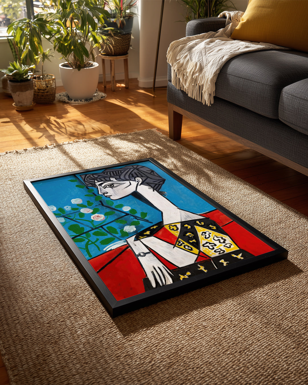 İspanyol Kadın - Pablo Picasso - 1901 Poster Tablosu