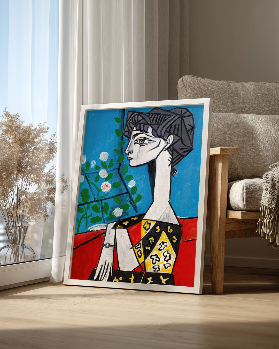 İspanyol Kadın - Pablo Picasso - 1901 Poster Tablosu