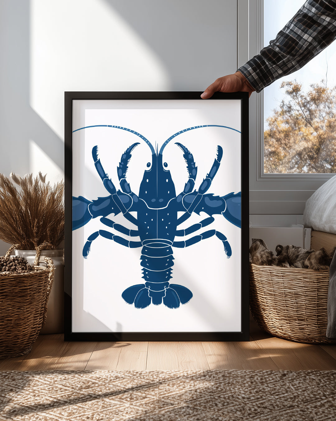 Istakoz - Deniz Derinlikleri Poster Tablosu