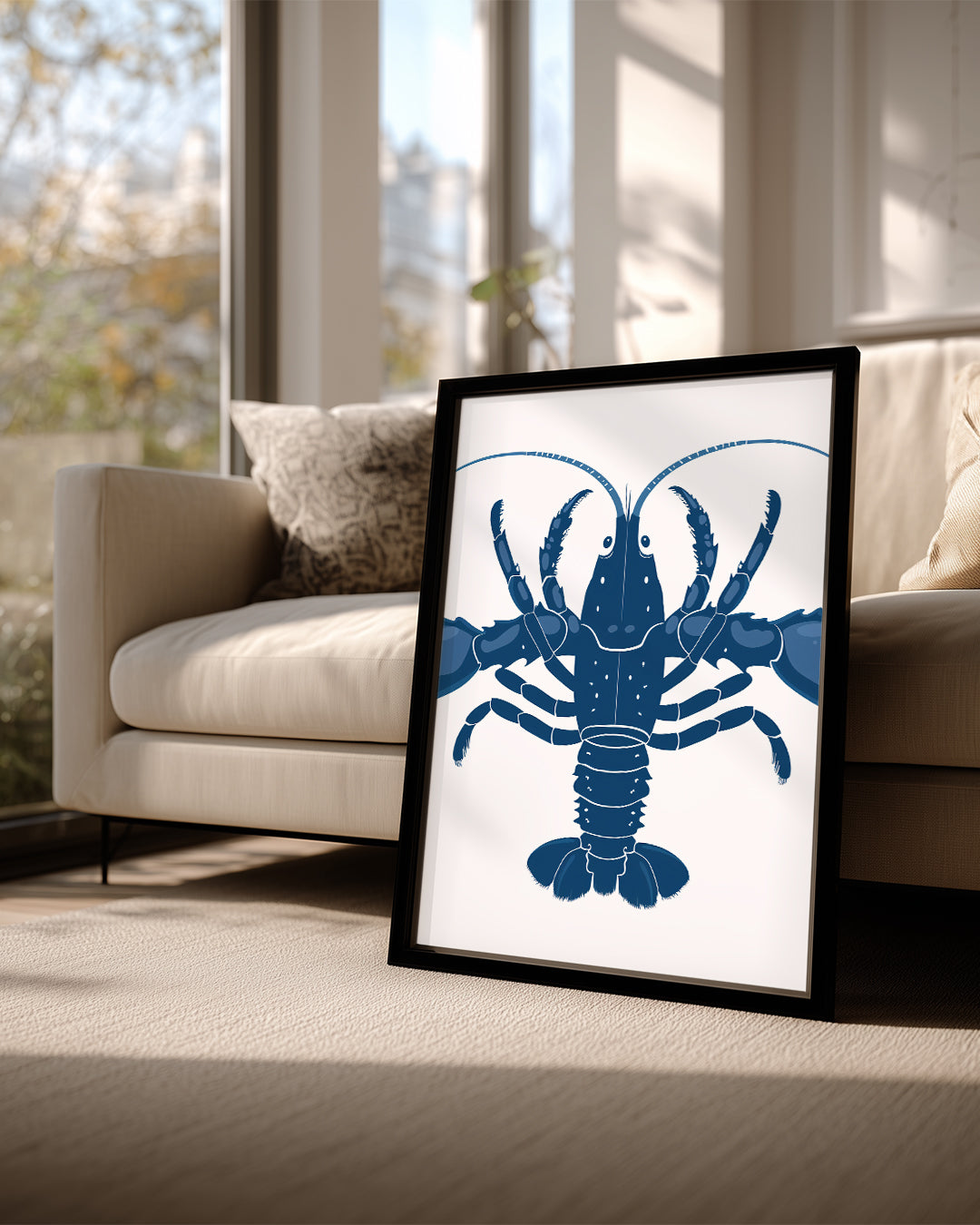 Istakoz - Deniz Derinlikleri Poster Tablosu