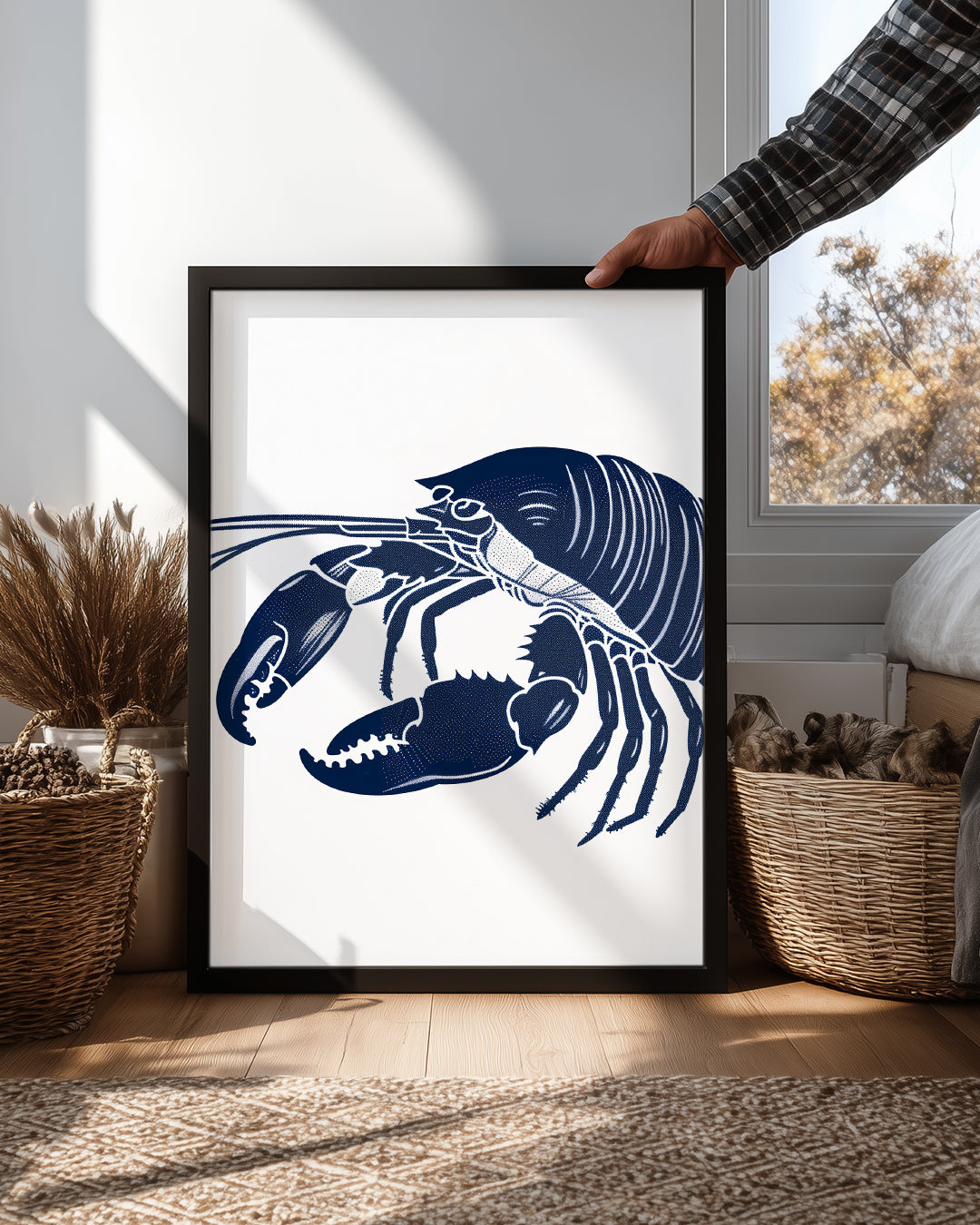 Istakoz - Deniz Krallığı Poster Tablosu