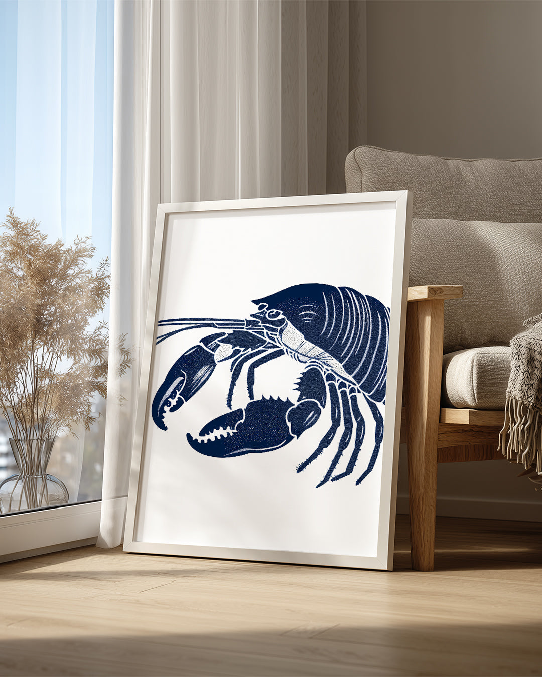 Istakoz - Deniz Krallığı Poster Tablosu