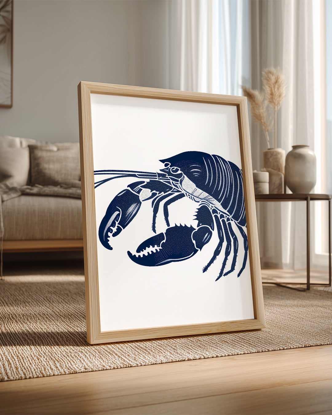 Istakoz - Deniz Krallığı Poster Tablosu