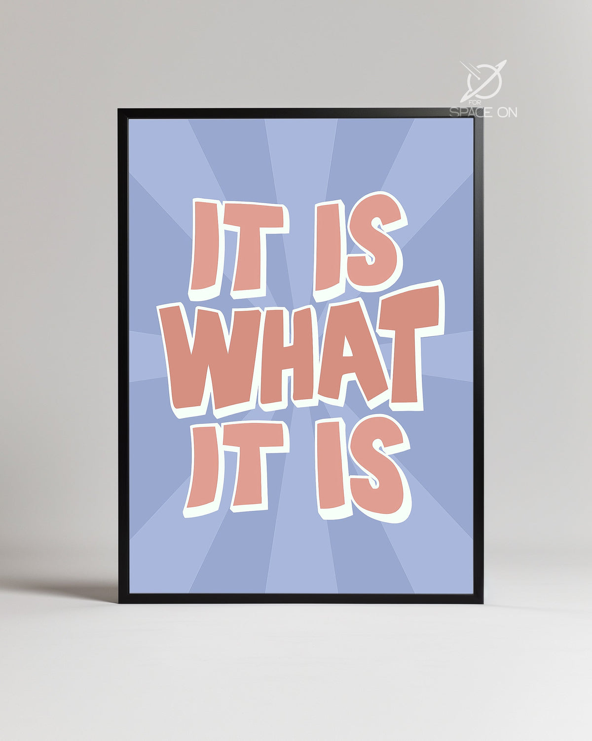 It Is Poster Tablosu