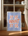 It Is Poster Tablosu