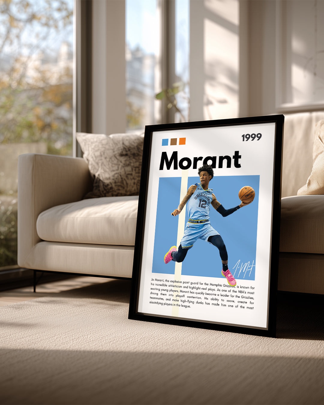 Ja Morant 1999 Poster Tablosu