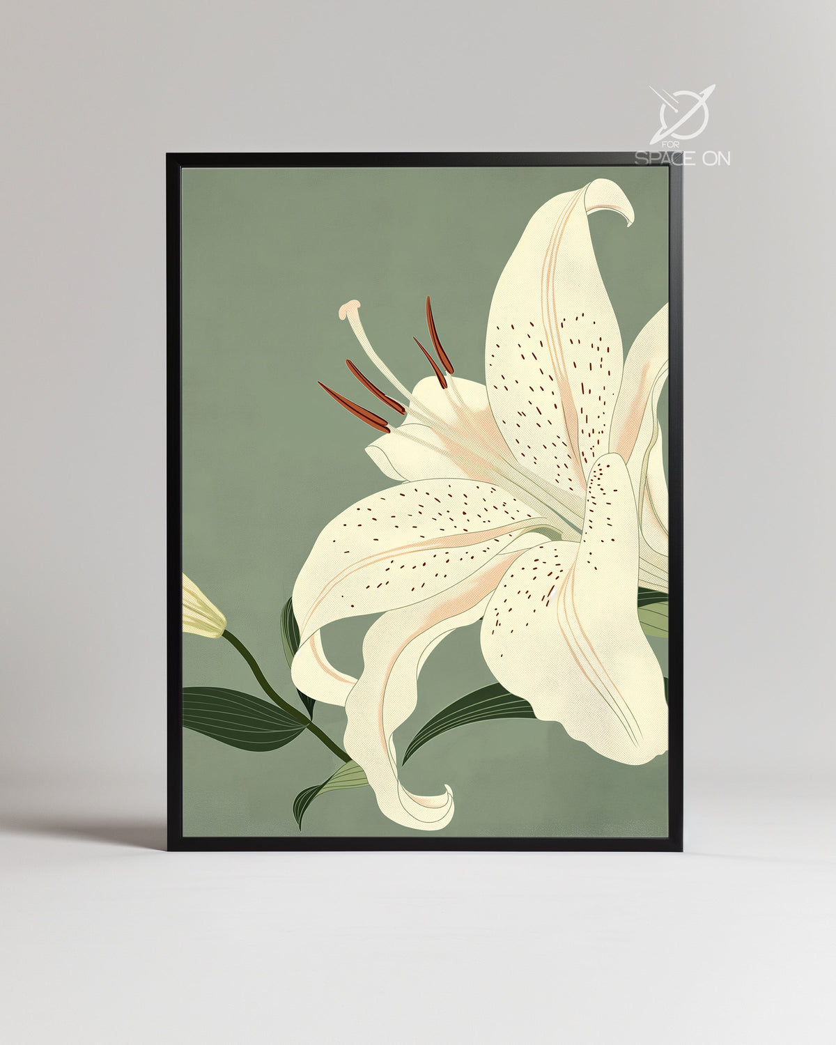 Jade Lily Poster Tablosu