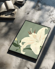 Jade Lily Poster Tablosu