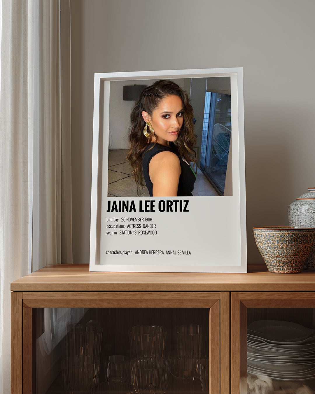 Jaina Lee Ortiz Poster Tablosu