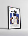 James Harden 1989 Poster Tablosu