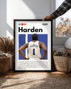 James Harden 1989 Poster Tablosu