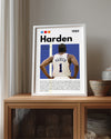 James Harden 1989 Poster Tablosu