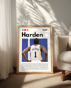 James Harden 1989 Poster Tablosu