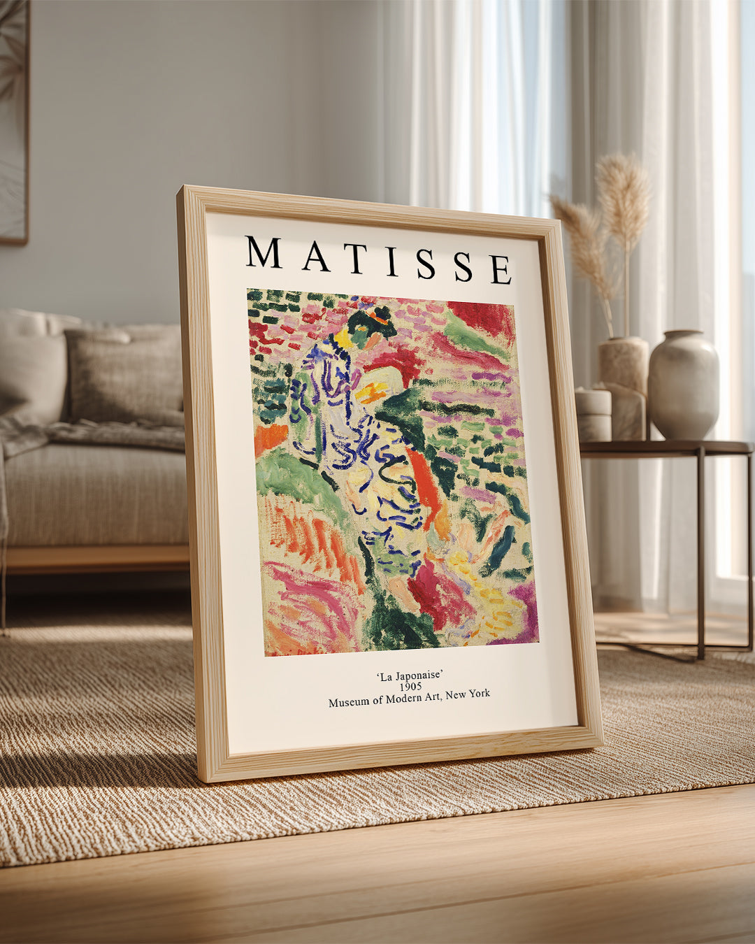 Japon Kadın - Henri Matisse - 1905 Poster Tablosu